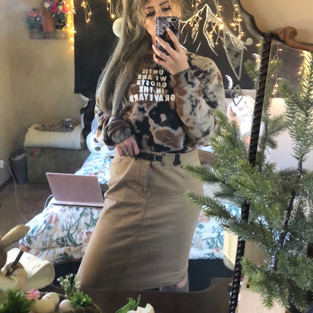 Vintage Ralph Lauren Jeans Co. Denim Midi Skirt ✨